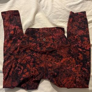 lululemon athletica lunar new year align leggings (23”) size 2